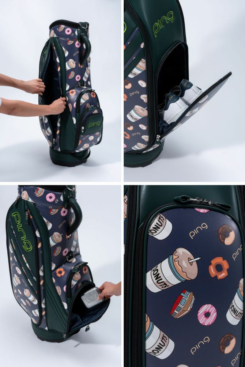 PINGピンキャディバッグCB-L2505ドーナッツ9.0型5分割カートバッグゴルフ2025年モデル日本正規品
