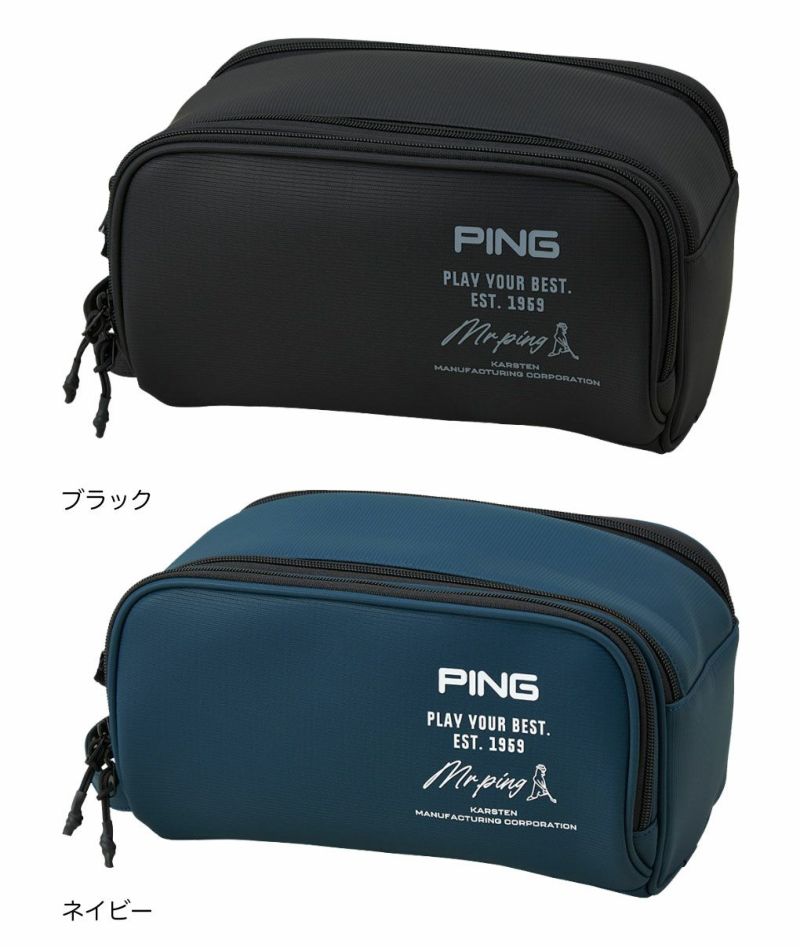 PING ピン GB-F2506 ゴールドラインポーチ ゴルフ ラウンド