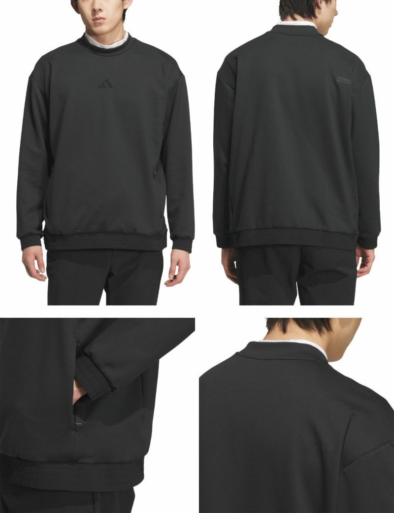 アディダス ビヨンド ザ コース 保温 プルオーバー スウェット JUW93