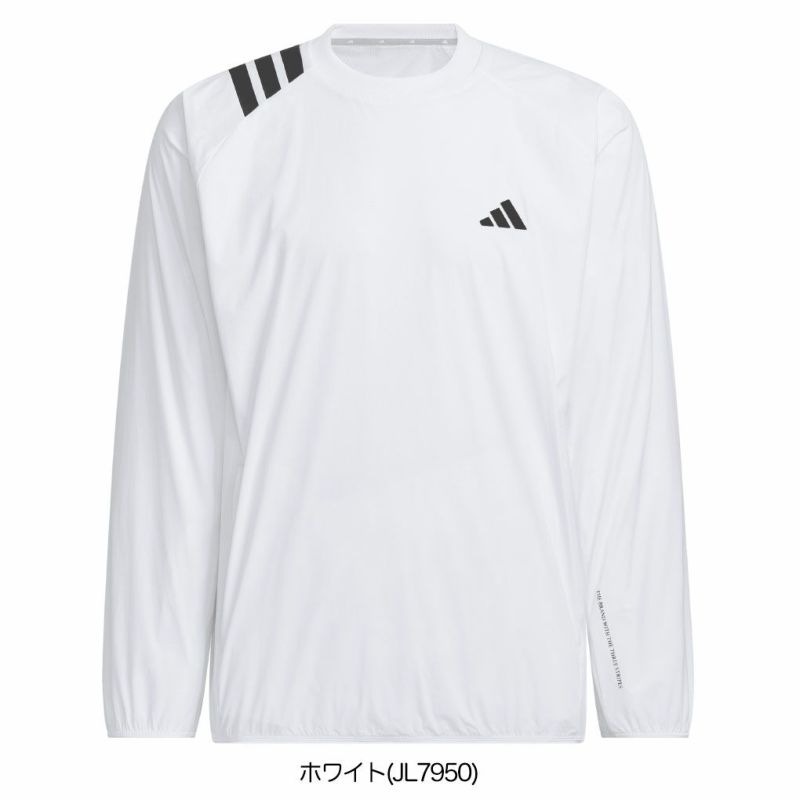 アディダス撥水 スリーストライプスプルオーバーウィンドJVU99メンズゴルフウェアゴルフ2025春夏モデルadidas日本正規品