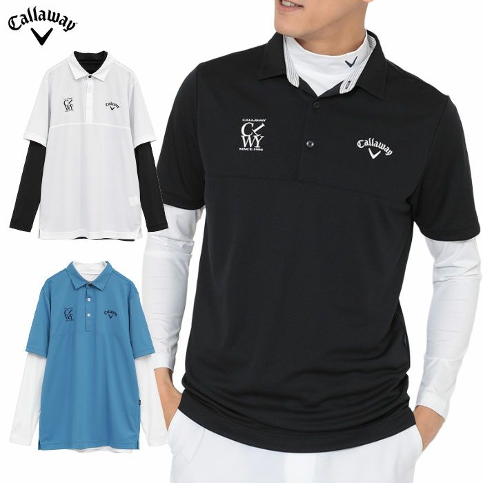 キャロウェイ セットシャツ インナー付き C25234108 メンズ Callaway