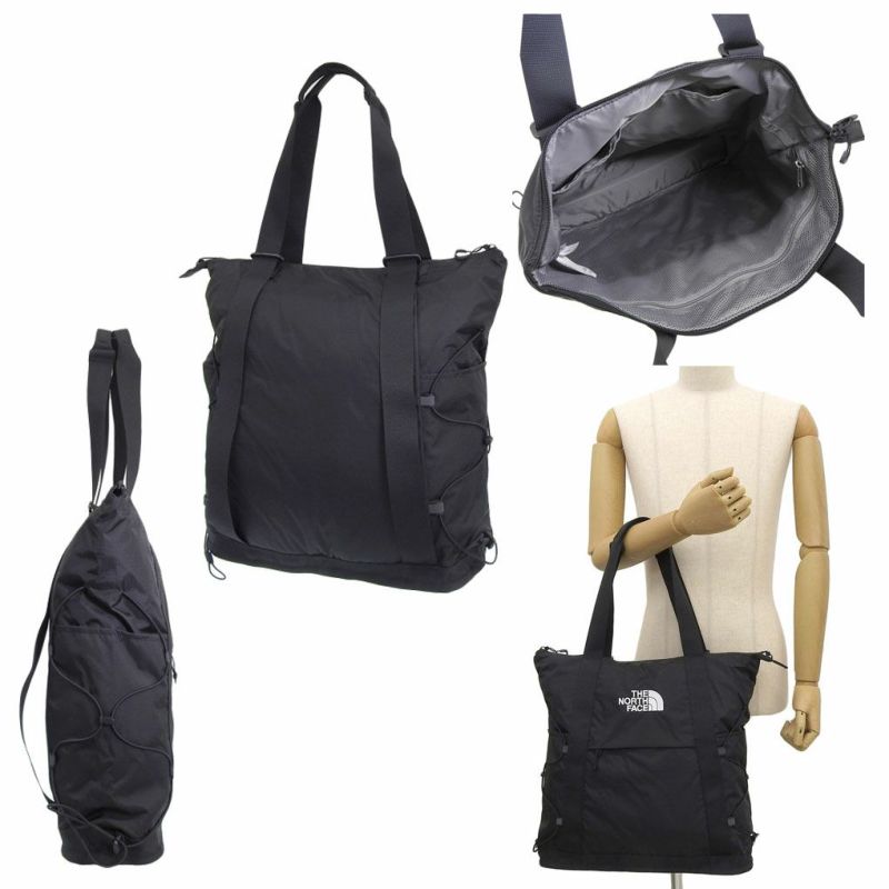 ザ・ノース・フェイストートバッグメンズレディースNF0A52SV-4HF-BLACK2025年モデルTHENORTHFACE並行輸入