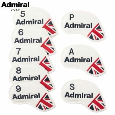 アドミラル Admiral Golf ヘッドカバー アイアンセットユニオンジャック ADMG5BH5 ゴルフ 2025年モデル 日本正規品