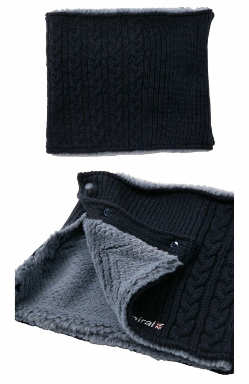 アドミラルAdmiralGolfネックウォーマーボタンホックニットADMB5B15ゴルフ2025秋冬モデル日本正規品