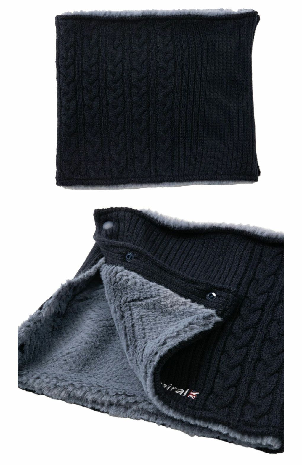 アドミラルAdmiralGolfネックウォーマーボタンホックニットADMB5B15ゴルフ2025秋冬モデル日本正規品