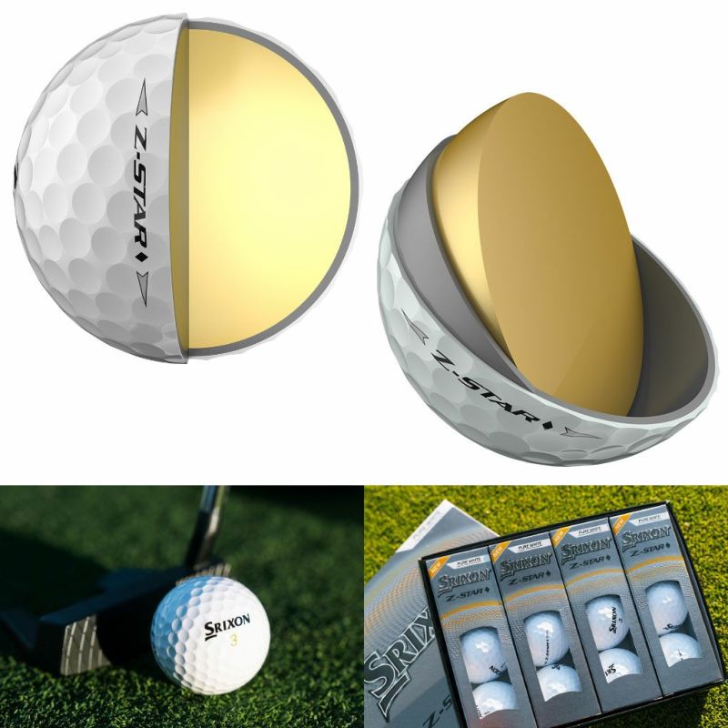 スリクソン2025Z-STARDIAMOND3ゴルフボール1ダース12球入ゼットスターSRIXONGOLFBALLUSA直輸入品