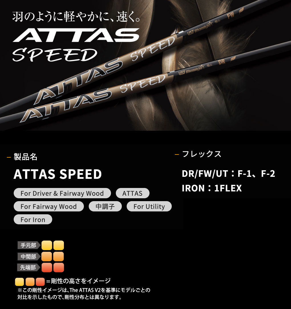 ミズノスリーブ付きシャフト_アッタス