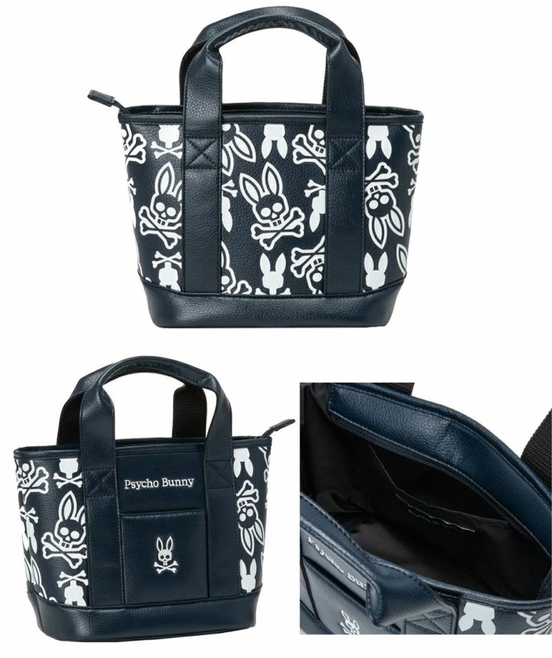 サイコバニーPsychoBunnyラウンドバッグMONOGRAMPBMG5FB9ゴルフラウンドトートバッグ2025年モデル日本正規品