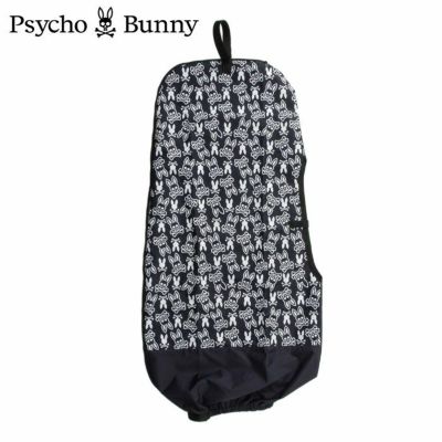 サイコバニー Psycho Bunny トラベルカバー MONOGRAM PBMG5FK1 ゴルフ 旅行 宅配 保護ケース 2025年モデル 日本正規品