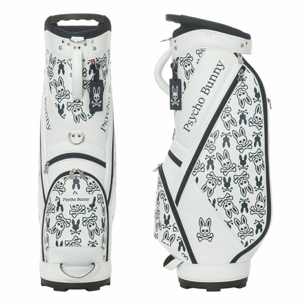 サイコバニーPsychoBunnyカートキャディバッグMONOGRAM9.0型PBMG5FC546インチ対応ゴルフバッグ2025年モデル日本正規品