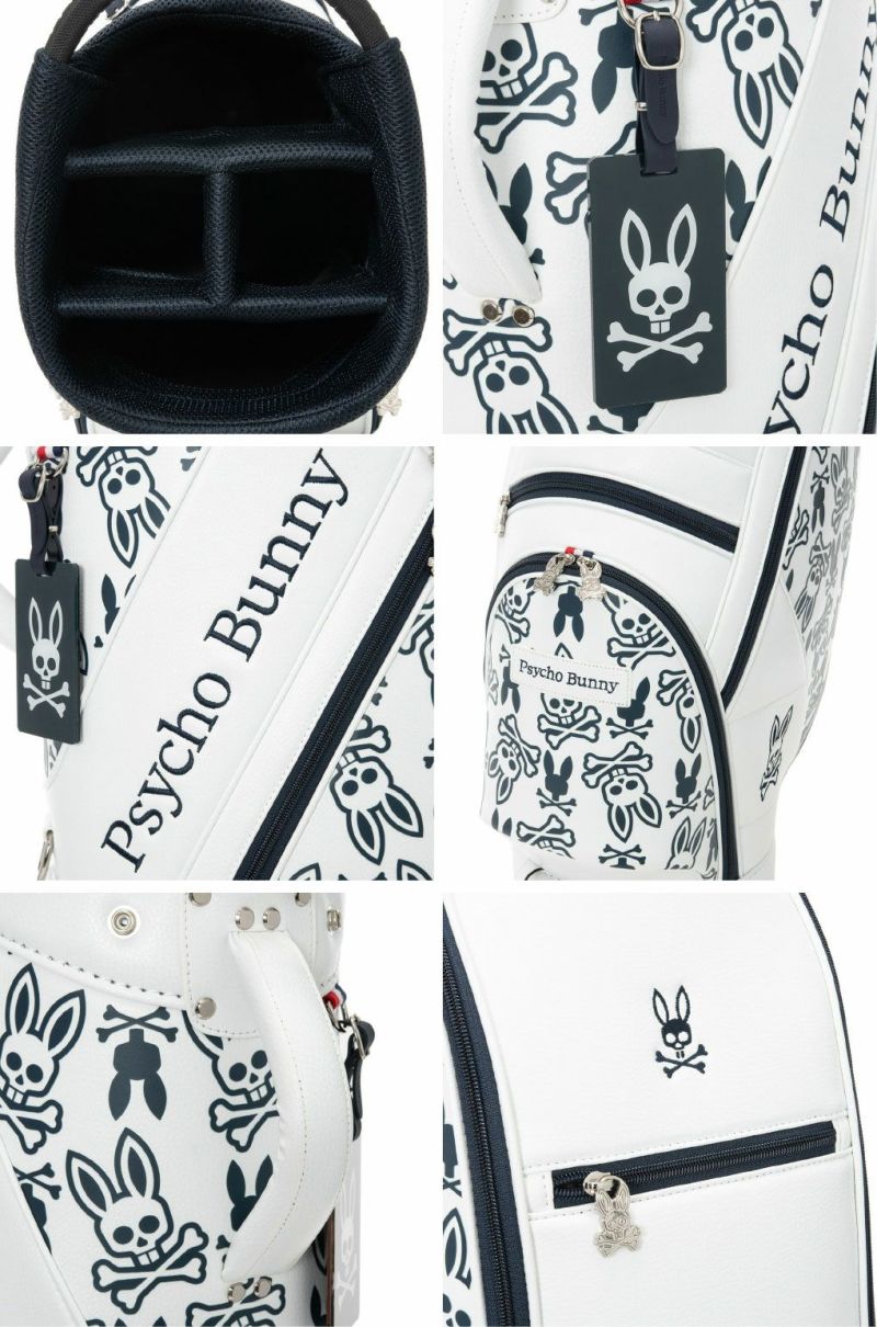 サイコバニー Psycho Bunny カートキャディバッグ MONOGRAM 9.0