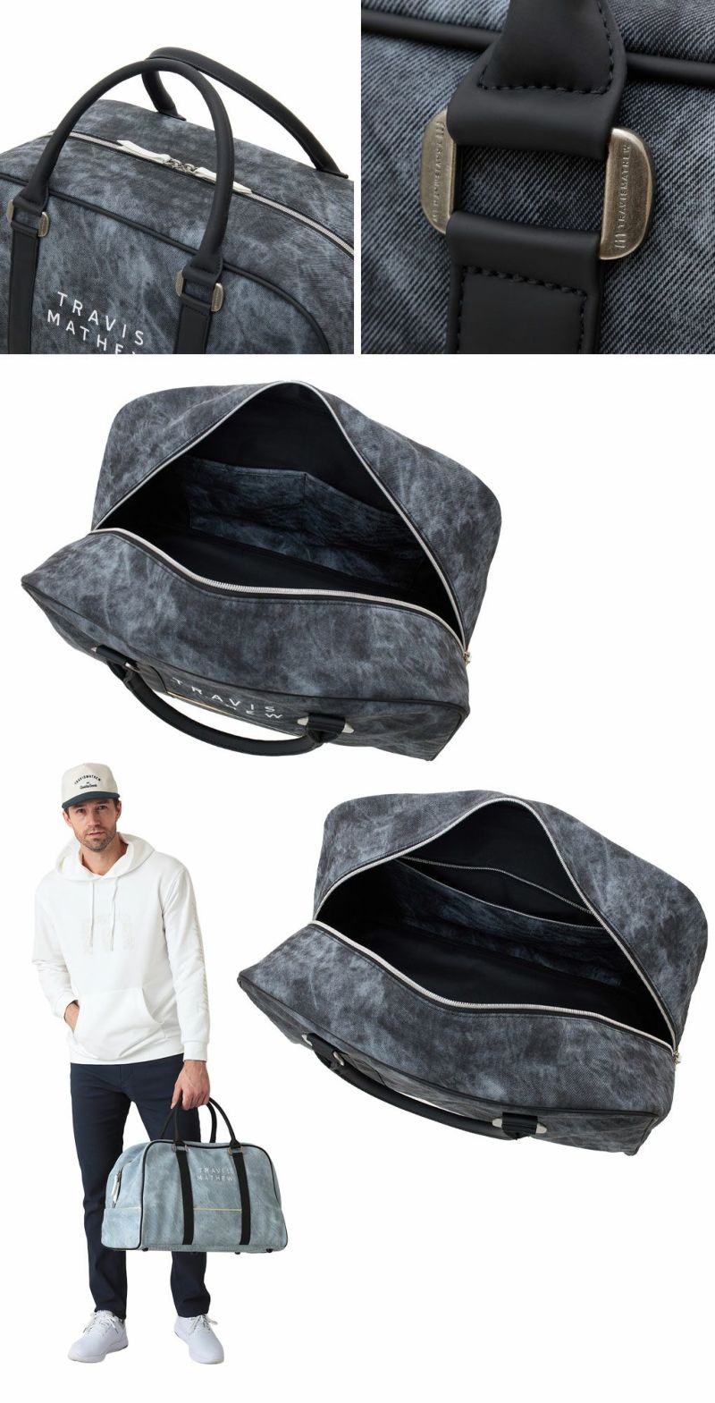 トラヴィスマシューMOTIFボストンバッグ7AM902鞄ゴルフTravisMathew2025年モデル日本正規品