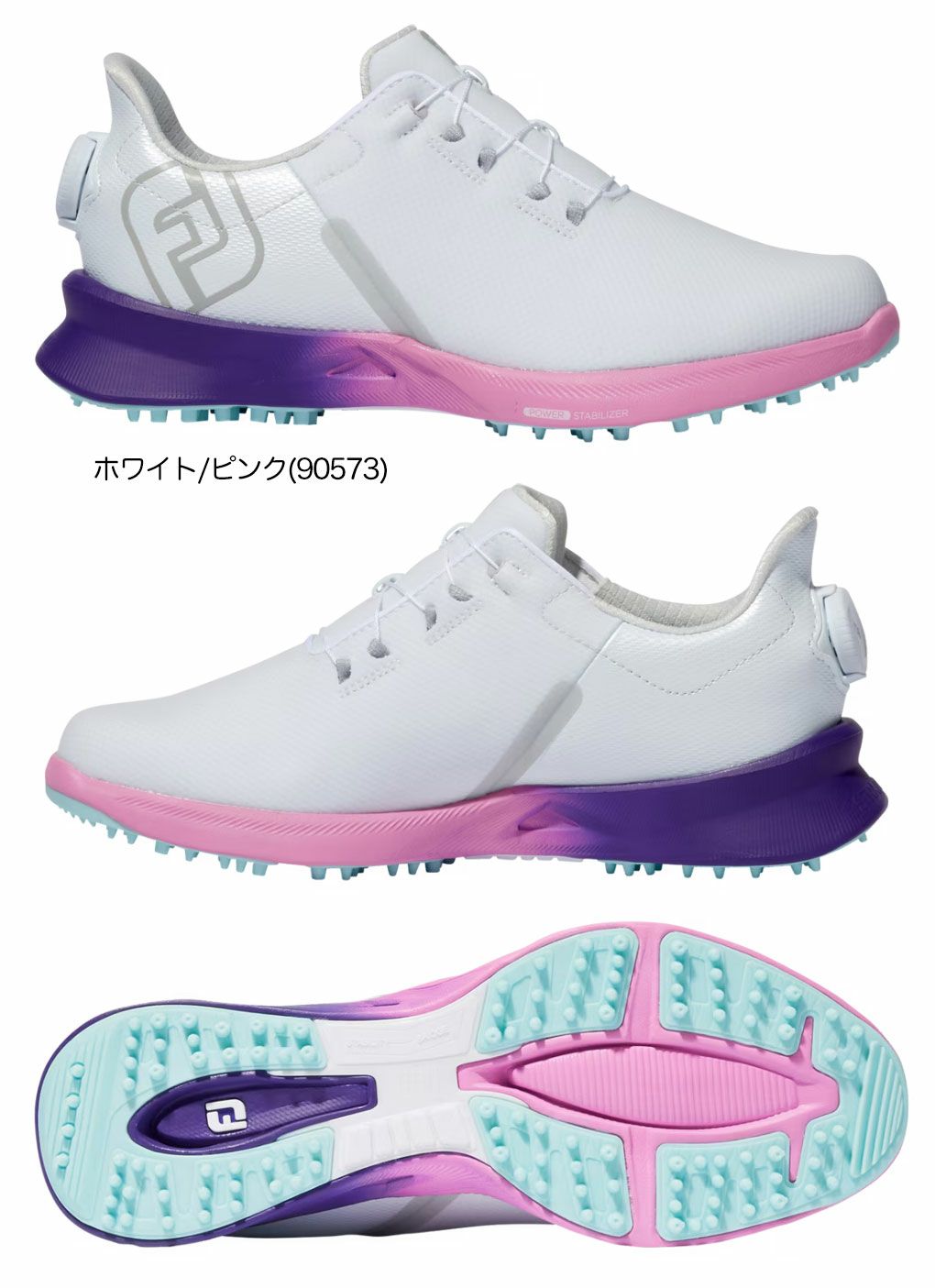 フットジョイゴルフシューズWOMEN'Sフューエル スポーツBOAレディース90573スパイクレスシューズレディース靴FOOTJOY2025年モデル日本正規品