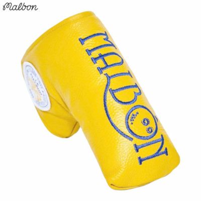 マルボン ヘッドカバー パターカバー GRASSE BLADE COVER Gold 数量限定品 ゴルフ M-9156 Malbon Golf 2025年モデル 正規品