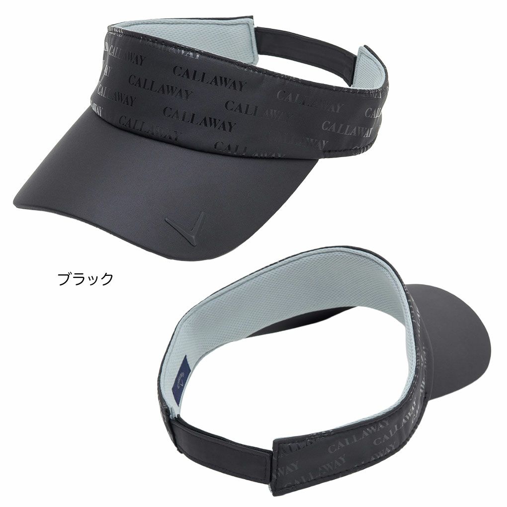 キャロウェイバイザーC25291207レディースゴルフキャップ帽子2025秋冬モデル日本正規品
