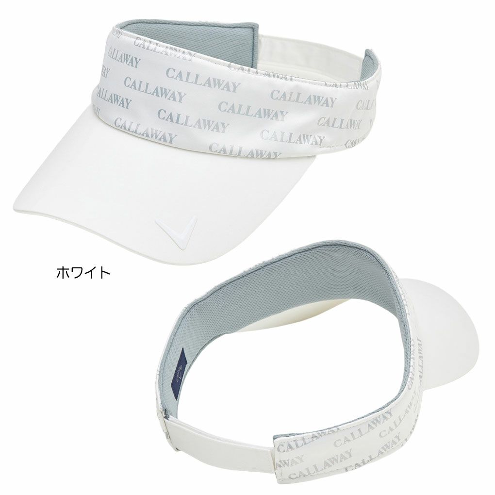 キャロウェイバイザーC25291207レディースゴルフキャップ帽子2025秋冬モデル日本正規品