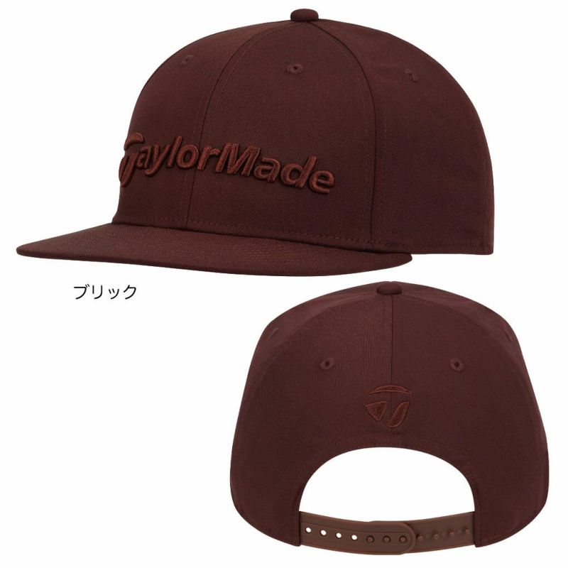 テーラーメイドEGフラットビルJE812メンズゴルフキャップ帽子ゴルフTaylorMade日本正規品2025秋冬モデル