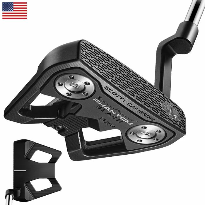 ゴルフパタースコッティキャメロンPhantomBlack9.2Rパターメンズ右用SCOTTYCAMERON2025年モデルUSA直輸入品