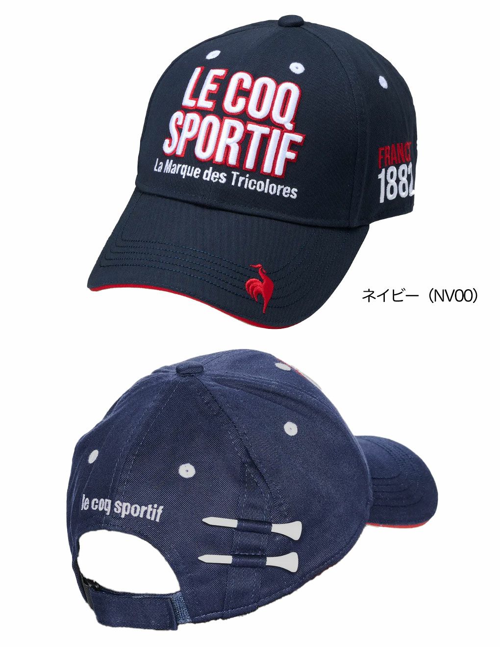 ルコックスポルティフ定番ロゴキャップLG5SCP00MメンズlecoqsportifGOLF2025春夏モデル日本正規品