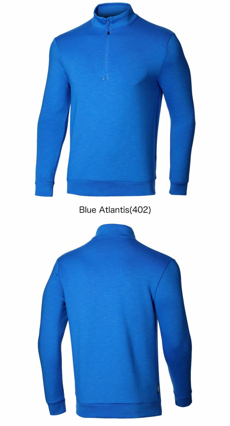 アンダーアーマUAドライブミッドレイヤープルオーバー 1387124メンズゴルフウェアゴルフUNDERARMOUR2025秋冬モデル日本正規品