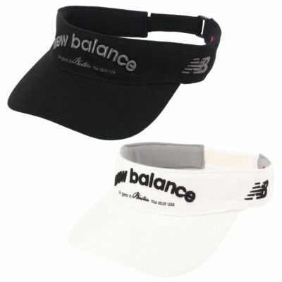ニューバランス キャンバス バイザー 012-5287002 メンズ レディース ゴルフキャップ 帽子 new balance 2025春夏モデル 日本正規品