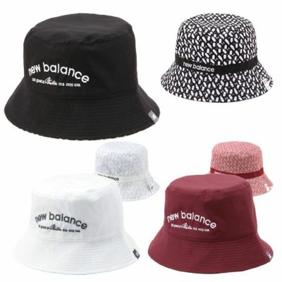 ニューバランス 無地×ロゴジオメトリック リバーシブル仕様 バケットハット 012-5287003 メンズ レディース ゴルフキャップ 帽子 new balance 2025春夏モデル 日本正規品