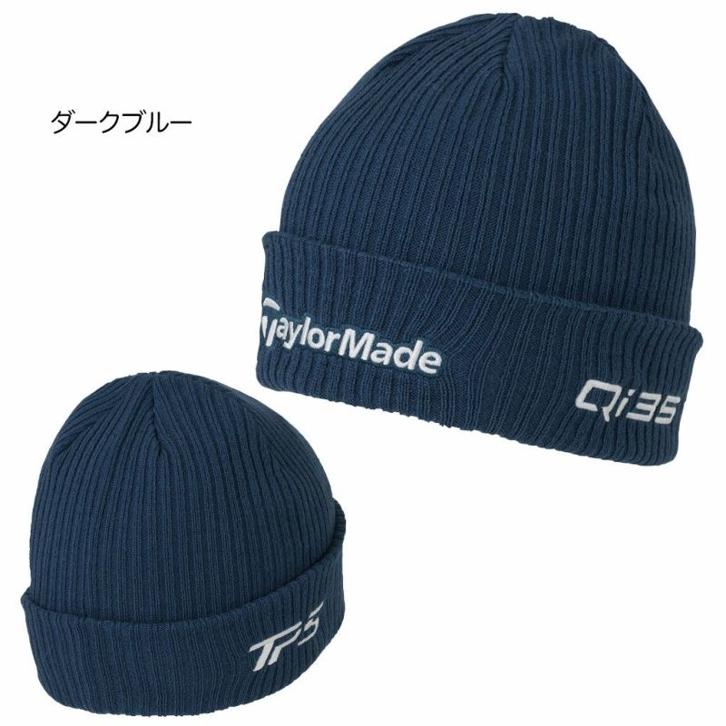 テーラーメイドMツアーニットキャップUN921メンズゴルフキャップ帽子ゴルフTaylorMade日本正規品2025秋冬モデル