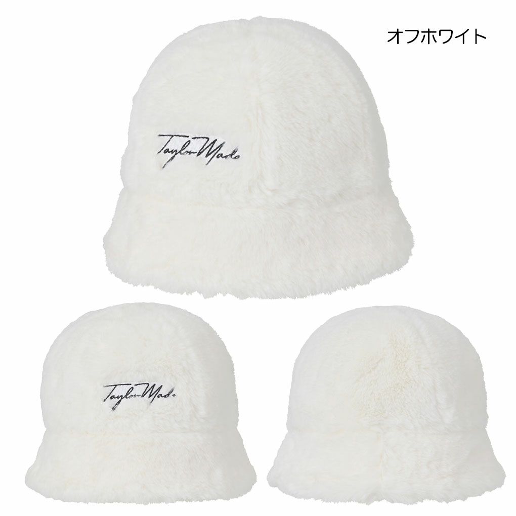 テーラーメイドウィメンズWウィンターバケットハットUN943レディースゴルフキャップ帽子ゴルフTaylorMade日本正規品2025秋冬モデル