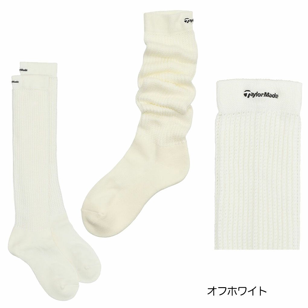 テーラーメイドWウォーマーソックスUN947レディース靴下SOCKS2025秋冬モデルTaylorMade日本正規品