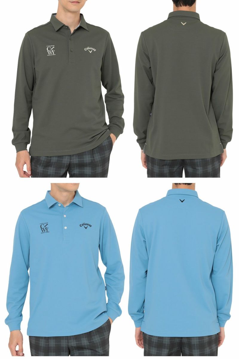 キャロウェイオニカノコ長袖シャツC25233100メンズゴルフウェア2025秋冬モデルCallaway日本正規品