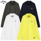 キャロウェイ ロゴジャカードハーフジップモックネック C25233102