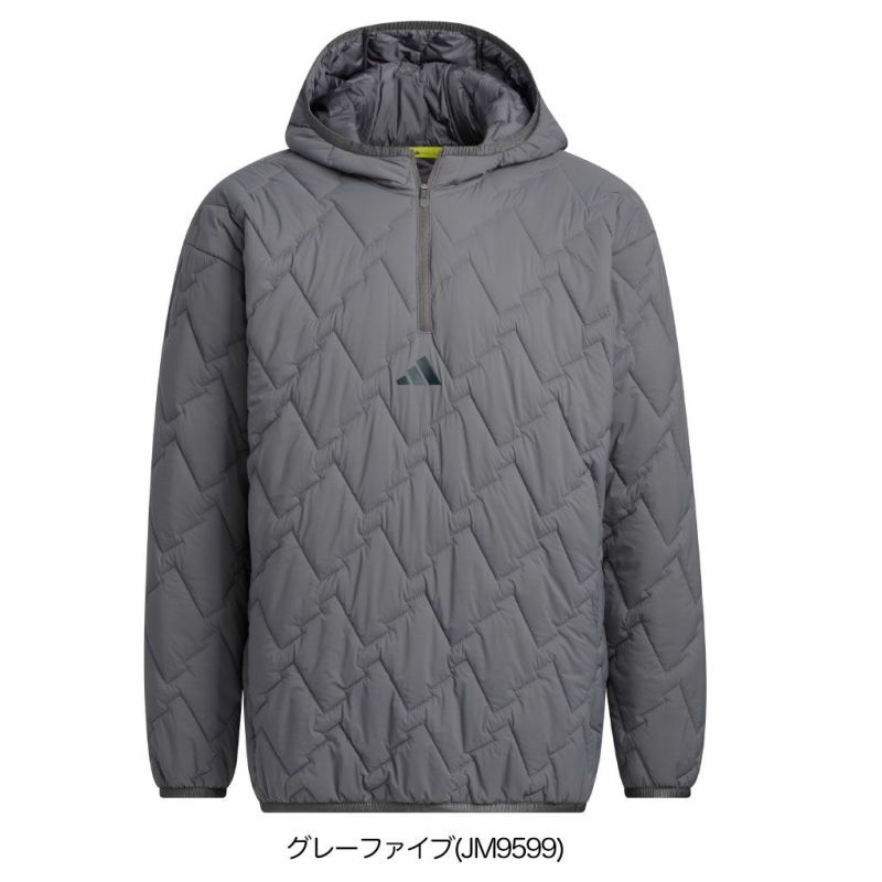 アディダスビヨンドザコースキルトハーフジップフーディージャケットJUW86メンズゴルフウェアゴルフ2025秋冬モデルadidas日本正規品