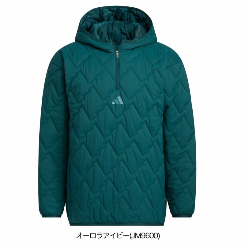アディダスビヨンドザコースキルトハーフジップフーディージャケットJUW86メンズゴルフウェアゴルフ2025秋冬モデルadidas日本正規品