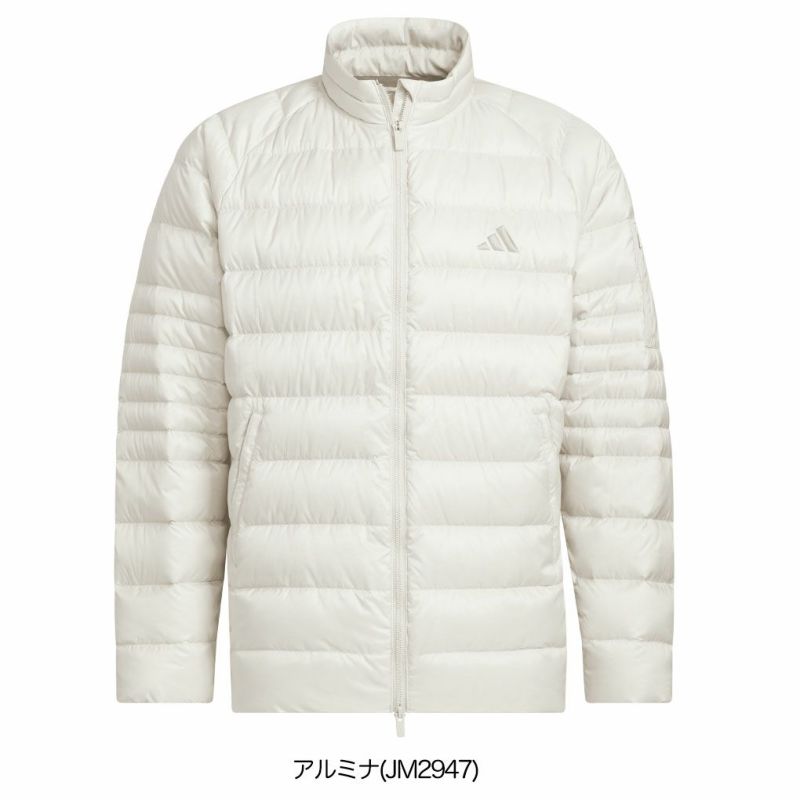 アディダス アームポケット付き フルジップ ダウンジャケット JVU96