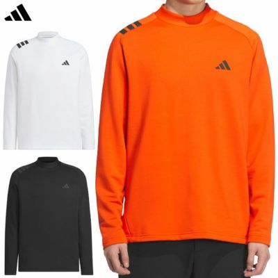 アディダス COLD .RDY スリーストライプス 長袖モックシャツ JVV04 メンズ ゴルフウェア ゴルフ 2025秋冬モデル adidas 日本正規品