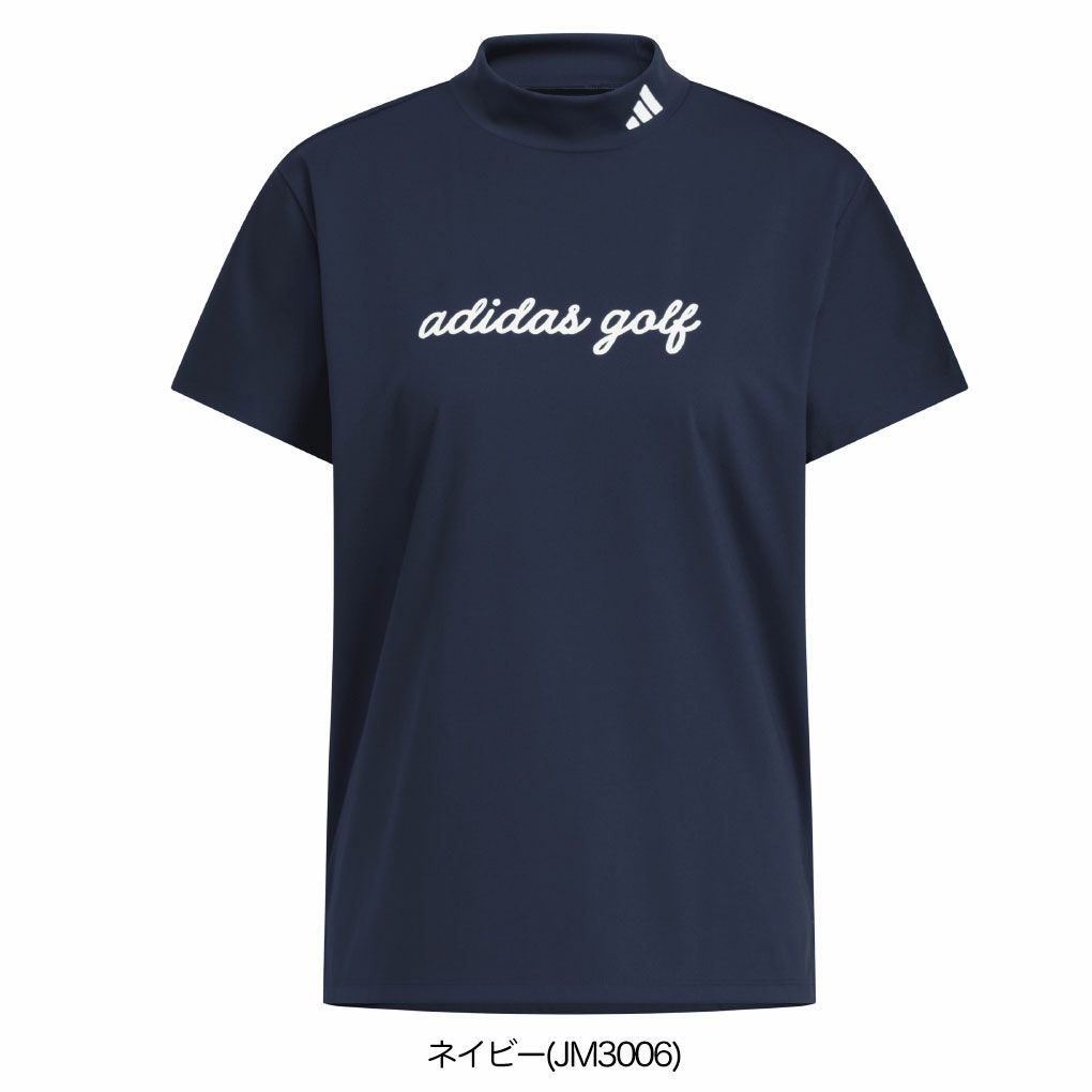 アディダスHEAT.RDYストレッチ半袖モックシャツJWJ93レディースゴルフウェアゴルフ2025春夏モデルadidas日本正規品