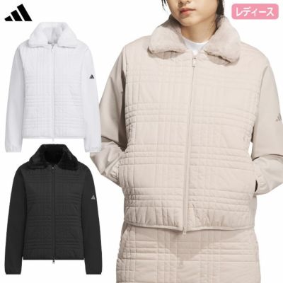 アディダス COLD .RDY デタッチャブルカラー キルトジャケット JWK08 レディース ゴルフウェア ゴルフ 2025秋冬モデル adidas 日本正規品