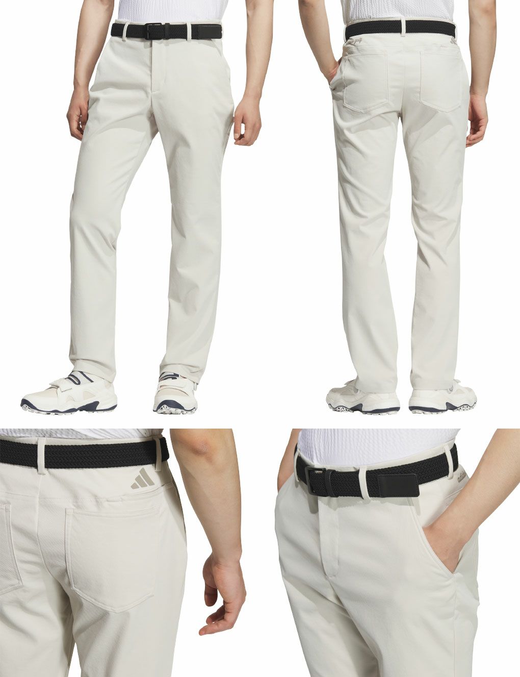 アディダスEXSTRETCHツイストウィーブ撥水ドビーパンツJVU91メンズadidas2025秋冬モデル日本正規品