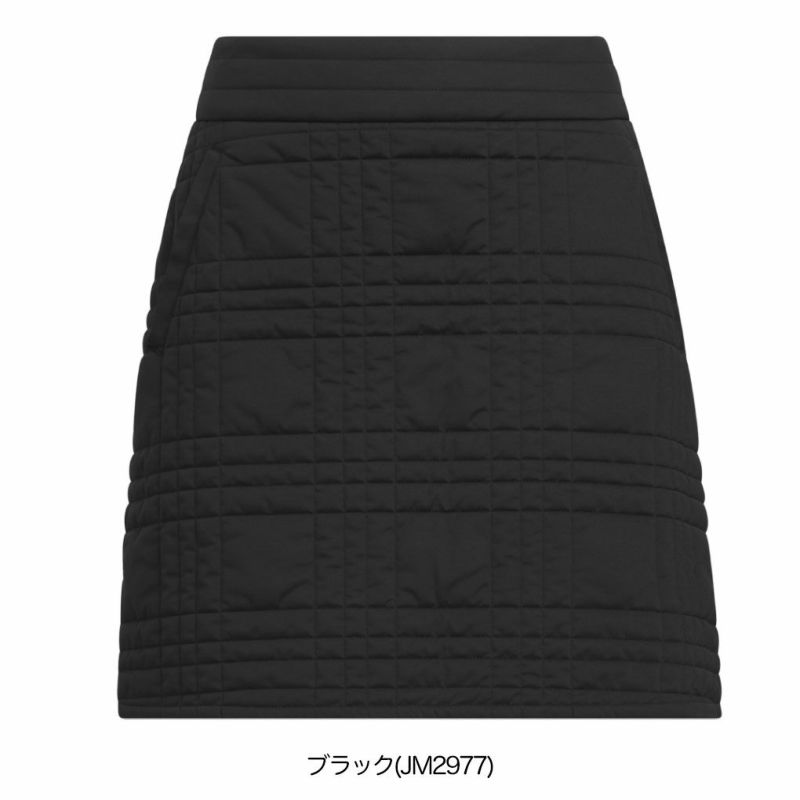 アディダス 撥水 キルティングスカート JWK10 レディース ゴルフウェア