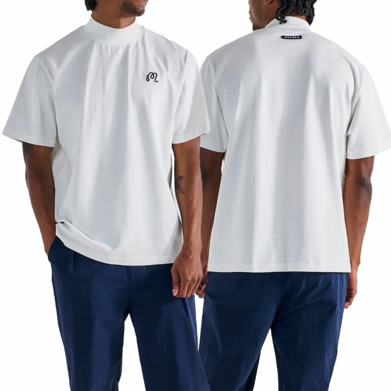 マルボンMalbonGolf半袖シャツMAREMOCKNECKTEEM-9271メンズ2025年モデル