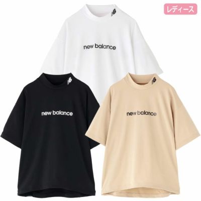 ニューバランス 保形性 ストレッチ ハーフスリーブ モックネック プルオーバー 012-5266501 レディース ゴルフウェア newbalance 2025秋冬モデル 日本正規品