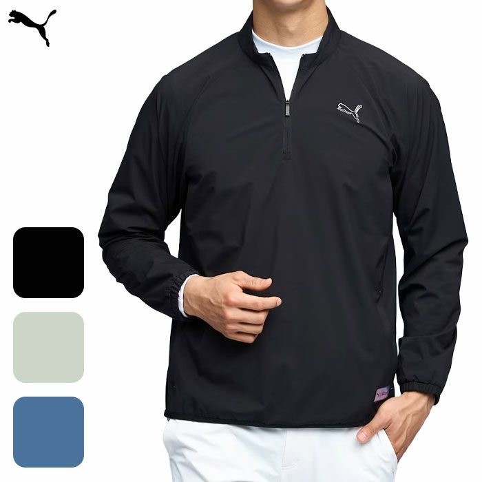 プーマ メンズ ゴルフ シャドウキャット LT ウインド ピステ 635693 ゴルフウェア 2025秋冬モデル PUMA 日本正規品 プーマ メンズ ゴルフ シャドウキャット LT ウインド ピステ 635693