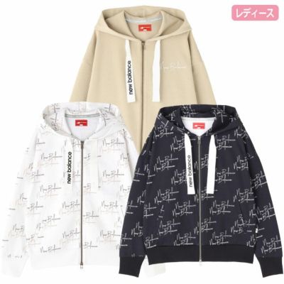 ニューバランス スウェット フルジップ フーディー 012-5262502 レディース ゴルフウェア newbalance 2025秋冬モデル 日本正規品
