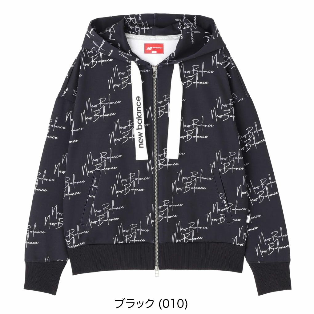 ニューバランススウェットフルジップフーディー012-5262502レディースゴルフウェアnewbalance2025秋冬モデル日本正規品