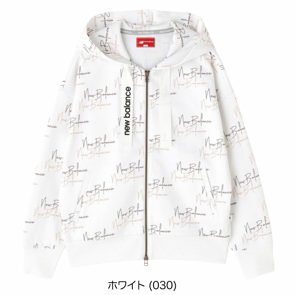 ニューバランス スウェット フルジップ フーディー 012-5262502