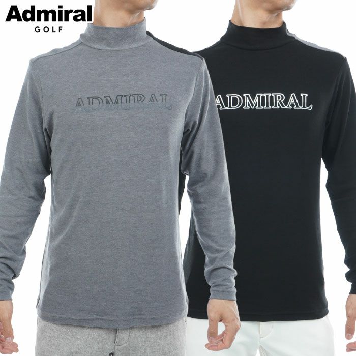 アドミラル Admiral Golf メンズ スエード起毛 ハイネックシャツ