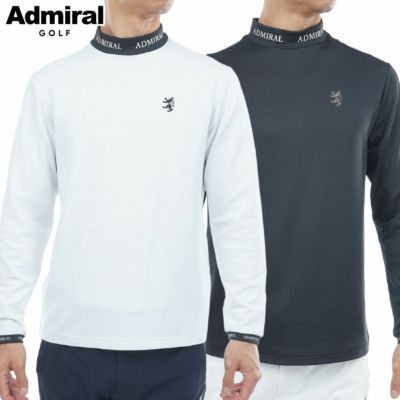 アドミラル Admiral Golf メンズ 速ポカ 長袖モックネックシャツ ADMA591 ゴルフウェア 2025秋冬モデル 日本正規品