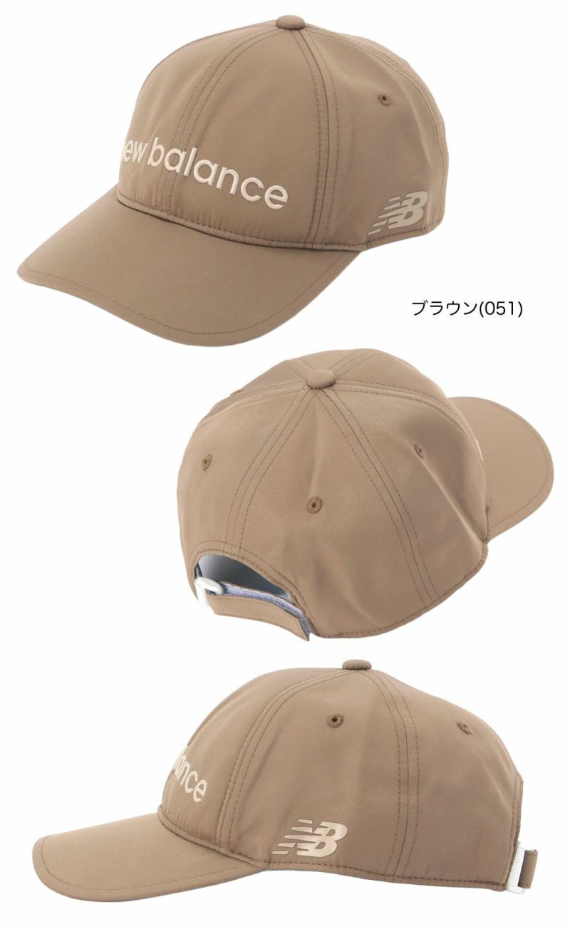 ニューバランスロゴ6パネルキャップ012-4987001メンズゴルフキャップ帽子newbalance2025春夏モデル日本正規品