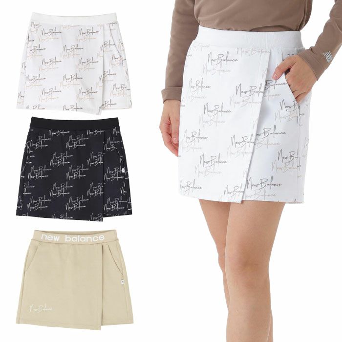 ニューバランス スウェット ラップキュロット 012-5239502 レディース