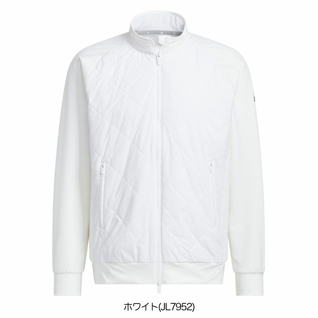 アディダスCOLD.RDY保温キルトコンビネーションフルジップジャケットJVU97メンズゴルフウェアゴルフ2025秋冬モデルadidas日本正規品